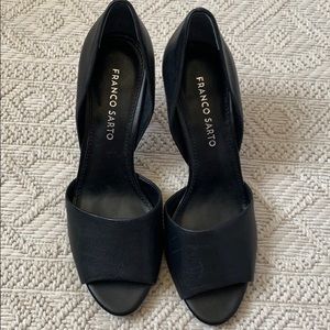 Franco Sarto black heels
